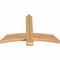 Ekena Millwork Bellingham Timber Gable Bracket, Western Red Cedar, 48"W x 32"H x 3 1/2"D x 5 1/2"F, 16/12 Pitch GBW048X32X0406BEL00SWR - alternate 4